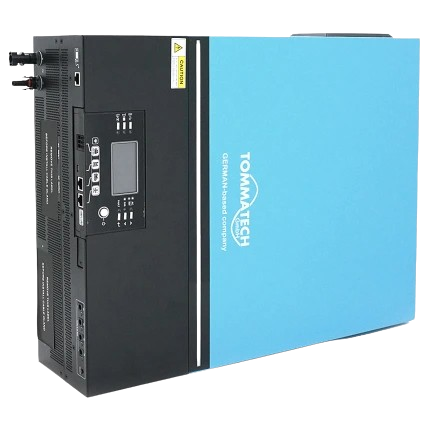 Гибридный солнечный инвертор TOMMATECH 3.6kW HV 24V 80А MPPT (120-450), однофазный, wi-fi - изображение 2