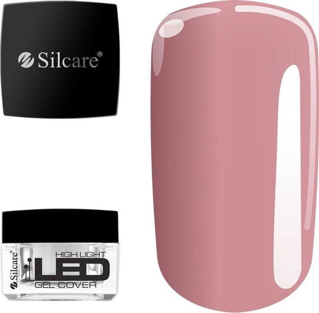 Гель для нарощування нігтів Silcare High Light Cover 30 г (5902560566864) - зображення 1