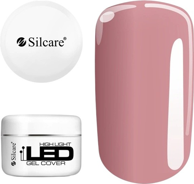 Гель для нарощування нігтів Silcare High Light Cover 100 г (5902560566871) - зображення 1