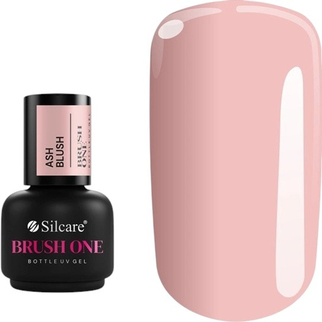 Гель для нарощування нігтів Silcare Brush One Ash Blush 15 г (5902560566604) - зображення 1