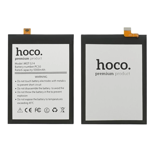 Аккумулятор Hoco PC50 для Motorola Moto G14 (XT2341, PAYF0010IN) - изображение 3
