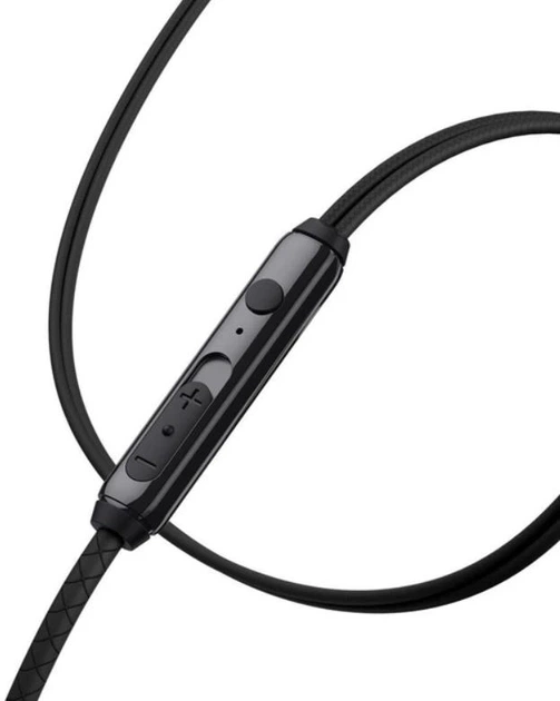 Проводные наушники BASEUS Encok H19, 3.5mm, 1.2m (NGH19-03) black - изображение 2