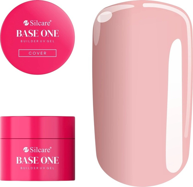 Żel budujący do paznokci Silcare Base One Cover 100 g (5902560565966) - obraz 1