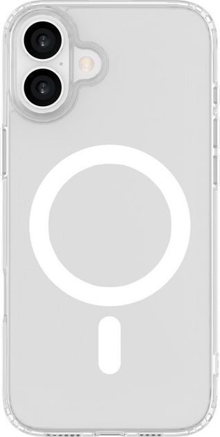 Etui Just Must MagSafe do Apple iPhone 16 Clear (6973297908820) - obraz 1