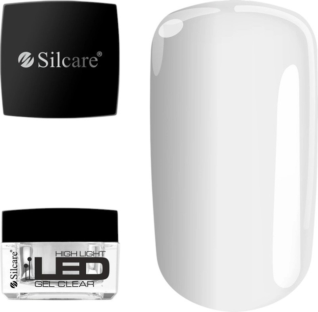 Żel budujący do paznokci Silcare High Light Clear 15 g (5902560566765) - obraz 1