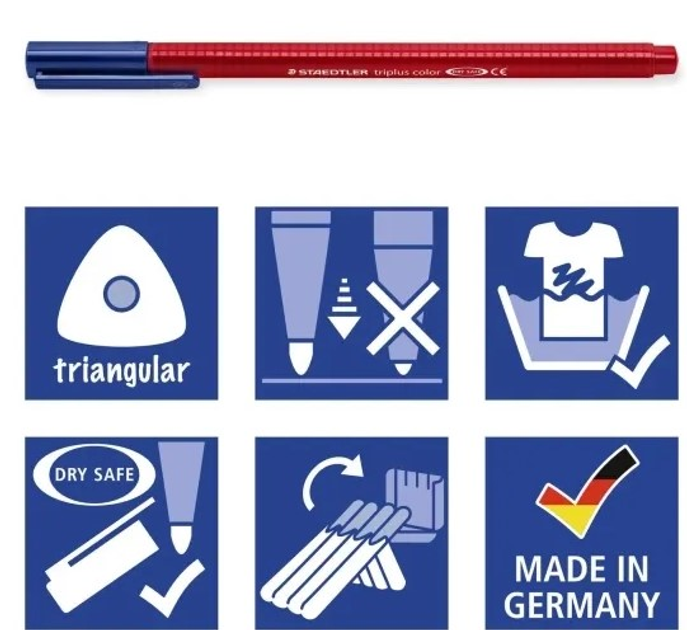 Zestaw markery Staedtler Triplus Celebration Set 10 szt (4007817091029) - obraz 7