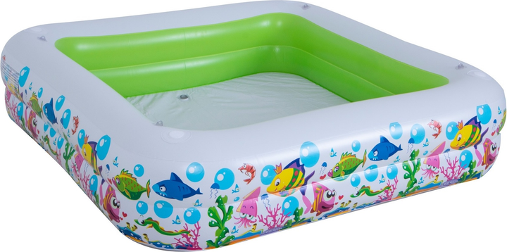 Basen dmuchany ogrodowy SunClub z daszkiem 143 × 143 × 123 cm 51016 (6920388668163) - obraz 4