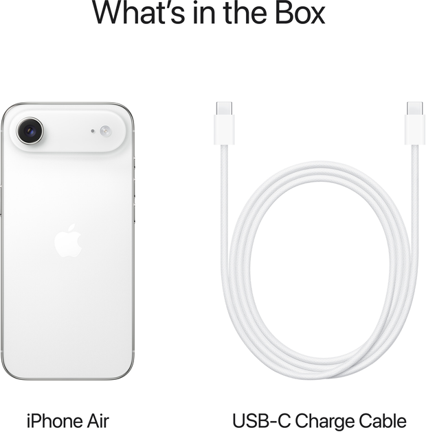 Мобільний телефон Apple iPhone 17 Air 256GB Cloud White (MG2M4) - зображення 8