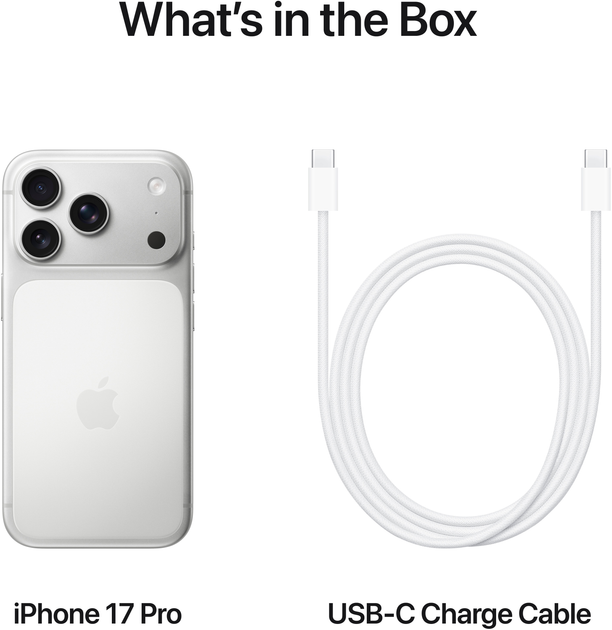 Мобільний телефон Apple iPhone 17 Pro 1TB Silver (MG8P4) - зображення 8