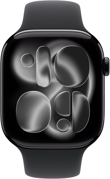 Смарт-годинник Apple Watch Series 11 GPS 42mm Jet Black Aluminium Case with Black Sport Band - S/M (APL_MEQT4) - зображення 2
