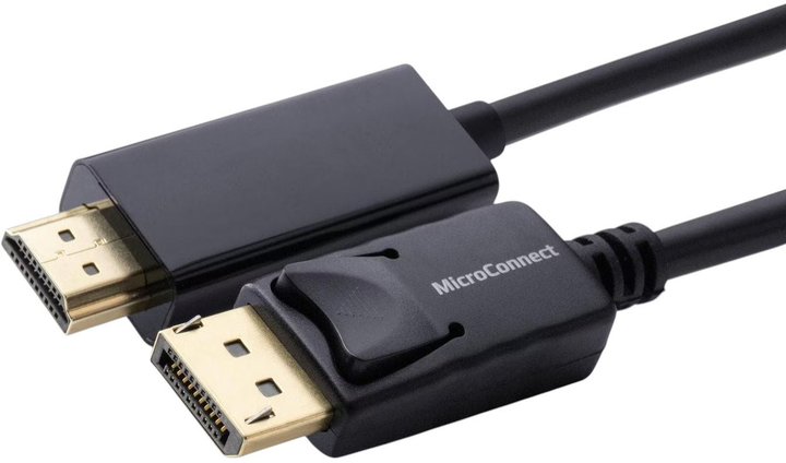 Кабель MicroConnect DisplayPort - HDMI 2 м Black (MC-DP-HDMI-200) - зображення 1