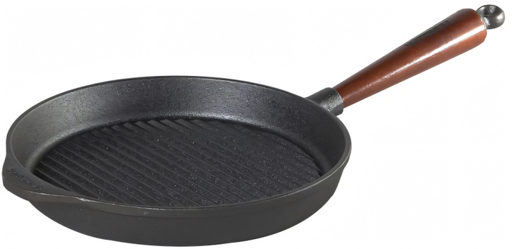 Patelnia grillowa Skeppshult Traditional żeliwna 25 cm (7317930025090) - obraz 1