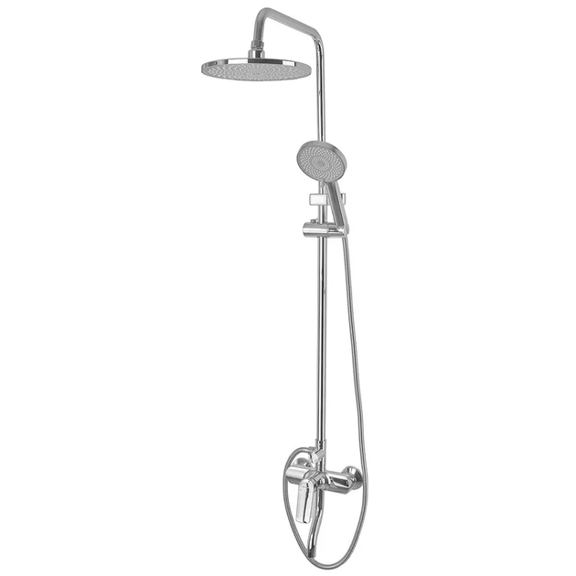 Душова колона із змішувачем Plamix Lucas-009-J Chrome (PM0713) - Фото 1 Душова колона із змішувачем Plamix Lucas-009-J Chrome (PM0713) - зображення 1