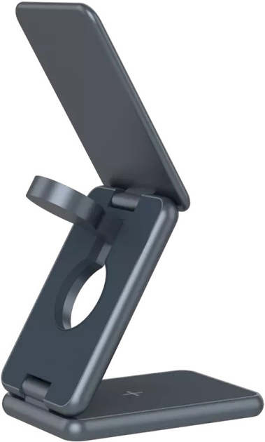 Ładowarka bezprzewodowa Canyon OnCharge 309 15 W 3-in-1 Metal (CNS-WCS309M) - obraz 4