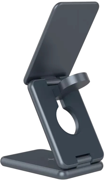 Ładowarka bezprzewodowa Canyon OnCharge 309 15 W 3-in-1 Metal (CNS-WCS309M) - obraz 9