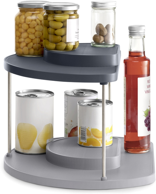 Dwupoziomowy organizer Joseph Joseph CupboardStore szary (5028420003871) - obraz 3