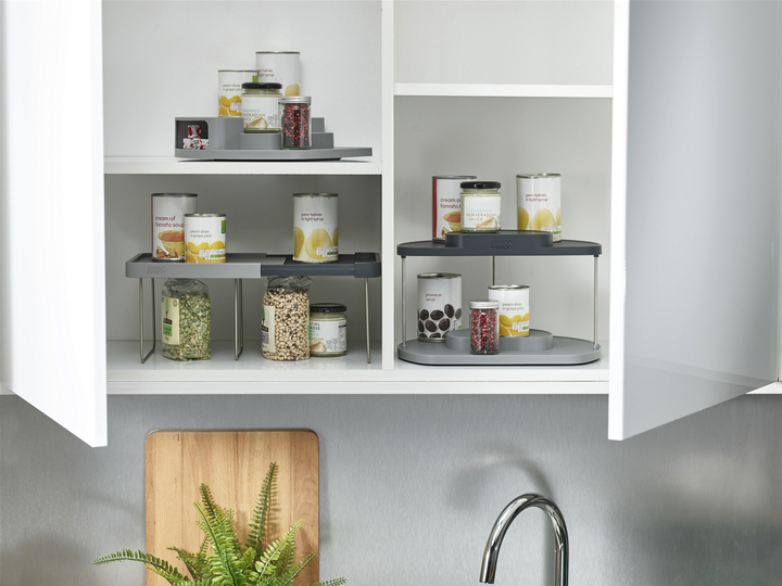 Dwupoziomowy organizer Joseph Joseph CupboardStore szary (5028420003871) - obraz 9