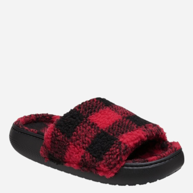 Klapki damskie Crocs Classic Buff Check 210694-001 38-39 Czarny/Czerwony (196265884032) - obraz 2