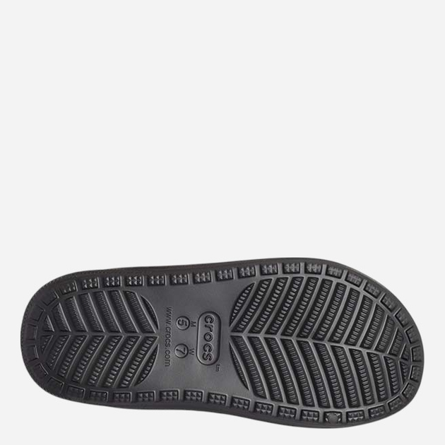 Жіночі шльопанці Crocs Classic Cozzzy Sandal 207446-060 36-37 Чорні (196265136940) - зображення 5