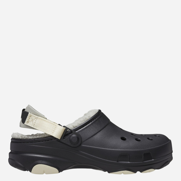 Chodaki męskie ocieplane Crocs All Terrain Lined 207936-001 41-42 Czarne (196265397211) - obraz 1