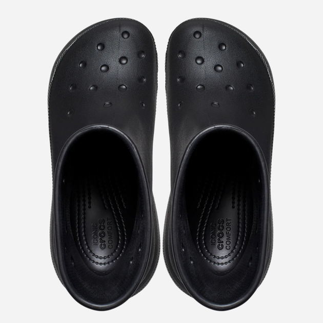 Kalosze damskie krótkie Crocs Classic Crush Rain Boot 207946-BLK 38-39 Czarne (196265156719) - obraz 6