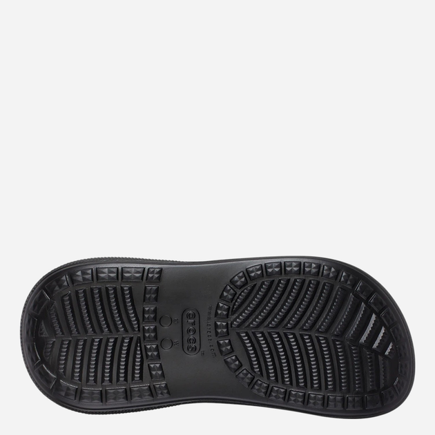Kalosze damskie krótkie Crocs Classic Crush Rain Boot 207946-BLK 38-39 Czarne (196265156719) - obraz 8
