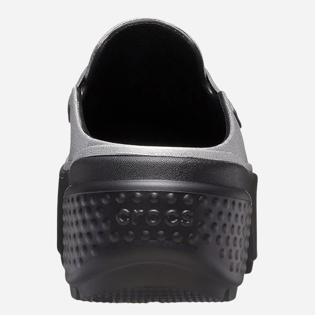 Klapki mule damskie Crocs Stomp Metallic Loafer 210363-01V 38-39 Srebrne (196265793792) - obraz 4