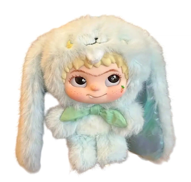 Мягкая плюшевая игрушка брелок фигурка длинноухий заяц Вакуку