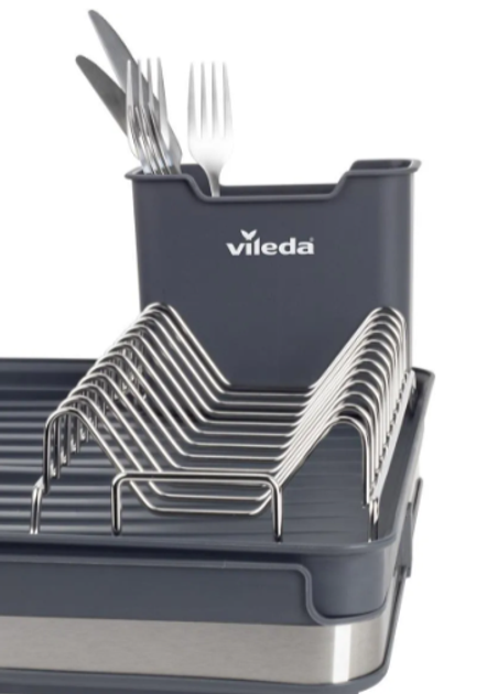 Suszarka do naczyń Vileda Easy Kitchen rozsuwana (4043891370476) - obraz 3