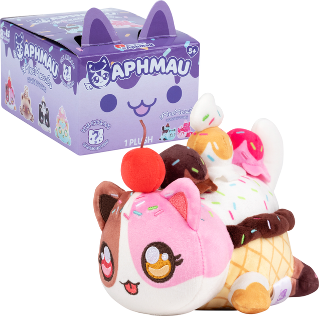 Игрушка-сюрприз Aphmau Mystery Plush Ice Cream S2 14 см