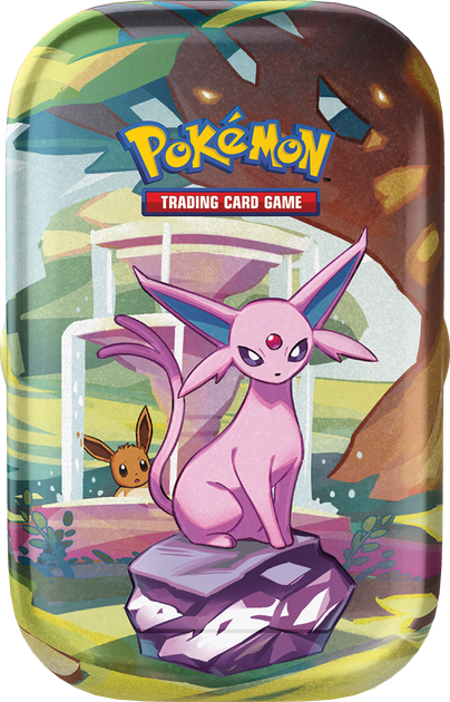 Набір Pokémon TCG: Scarlet & Violet - Prismatic Evolutions - Mini Tin Bundle 8 шт (10196214105468) - зображення 10