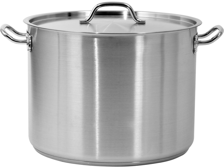 Каструля Yato з кришкою з нержавіючої сталі 40 x 30 см 37.7 л (5906083860195) - зображення 1