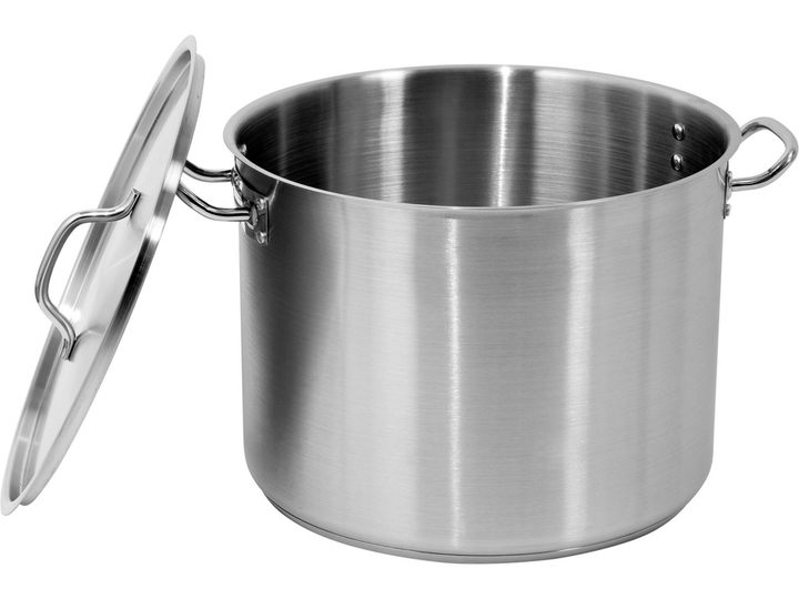Каструля Yato з кришкою з нержавіючої сталі 40 x 30 см 37.7 л (5906083860195) - зображення 2