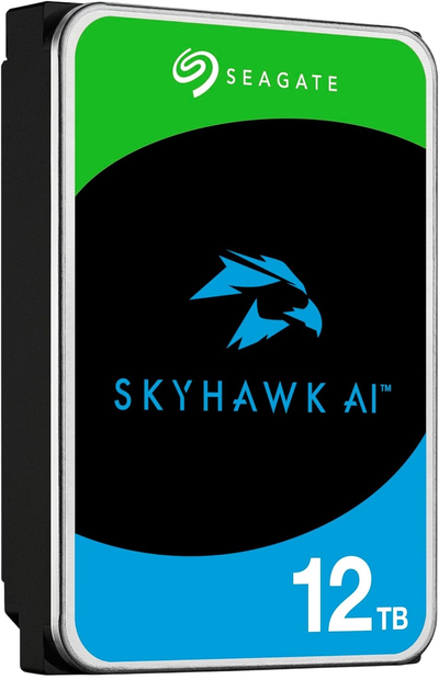 Dysk twardy Seagate SkyHawk Al HDD 12TB 7200rpm 512 MB 3.5" SATA III (ST12000VE003) - obraz 2