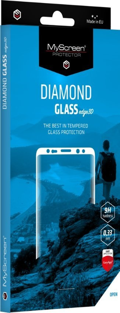 Захисне скло MyScreen Diamond Glass Edge 3D для Huawei Mate 40 Pro (MD5300TG 3D BLACK) - зображення 1