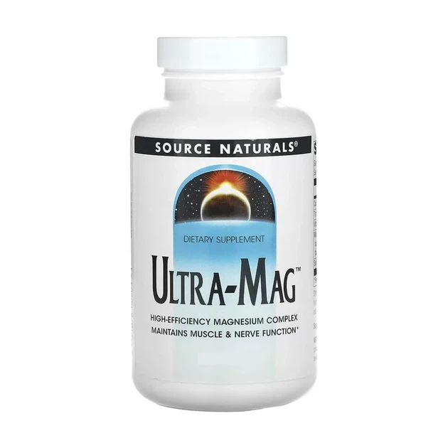 Магний ультра Ultra-Mag Source Naturals 30 таблеток - изображение 3