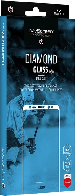 Захисне скло MyScreen Diamond Glass Edge Full Glue для Samsung Galaxy F15 5G Black (MD8513TG DEFG BLACK) - зображення 1