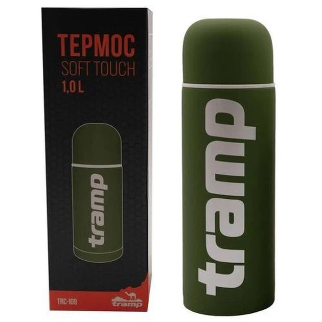 Термос Tramp Soft Touch 1 л хакі TRC-109-khaki - Фото 5 Термос Tramp Soft Touch 1 л хакі TRC-109-khaki - зображення 5
