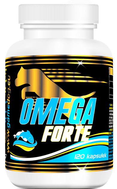 Suplement diety Game Dog Omega Forte Kwasy tłuszczowe EPA+DHA dla psów 120 kapsułek (5904730806183) - obraz 1
