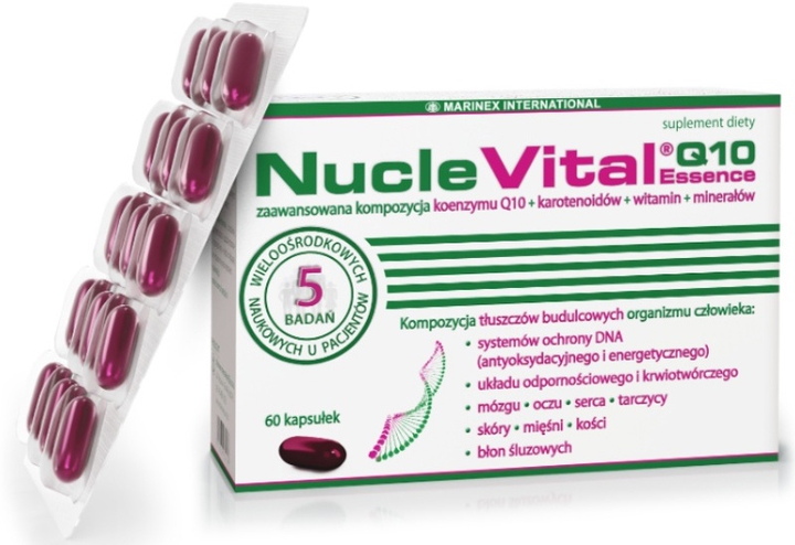Suplement diety NucleVital Q10 Essence 60 kapsułek (5903839934186) - obraz 2