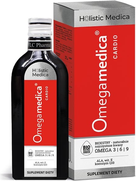 Дієтична добавка Flc Pharma Holistic Medica Omegamedica Cardio Lemon-Rosmarin 250 мл (5904139436035) - зображення 1