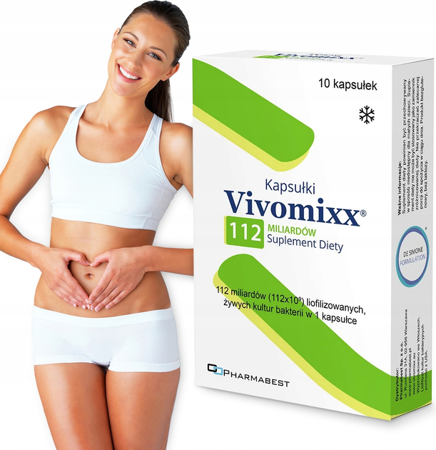 Дієтична добавка Дієтична добавка Pharmabest Vivomixx Пробіотик 10 капсул (5903111160098) - зображення 2
