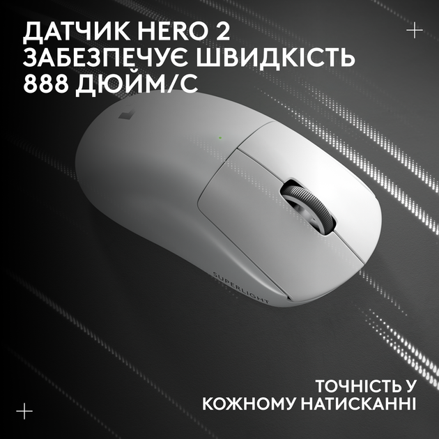 Мышь Logitech G Pro X Superlight 2 Lightspeed Wireless White