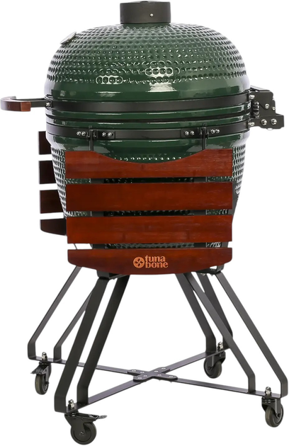 Grill węglowy TunaBone Kamado Classic 23" Green (4770070881613) - obraz 6