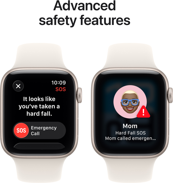 Смарт-годинник Apple Watch SE 3 (2025) GPS 40mm Starlight Aluminium Case with Starlight Sport Band - S/M (APL_MEH34) - зображення 7