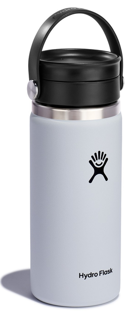 Термопляшка Hydro Flask Wide Flex Sip Lid Fossil Біла 400 мл (810911030085) - зображення 2