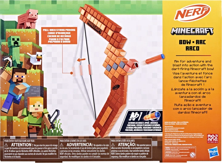 Zabawkowy łuk Hasbro Nerf Minecraft (G1120_7) - obraz 8