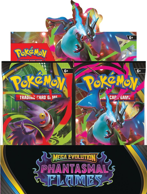 Набір Pokémon TCG: Mega Evolution - Phantasmal Flames - Booster Display 36 шт (196214126091) - зображення 1