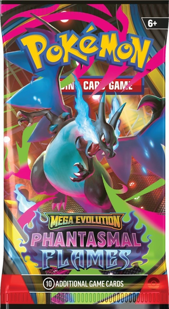 Zestaw Pokémon TCG: Mega Evolution - Phantasmal Flames - Premium Checklane Blister - Blaziken/Hydrapple 12 szt (196214125513) - obraz 4