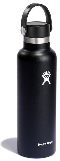 Butelka termiczna Hydro Flask Standard Flex Cap Czarna 621 ml (810497025680) - obraz 2